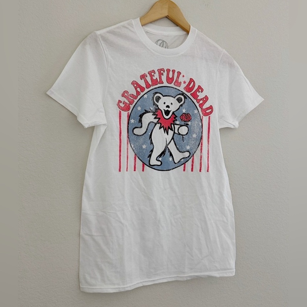 NEW Grateful Dead Bear Graphic Tee - Picture 6 of 6